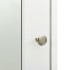 Armario de baño con espejo blanco 66x17x63 cm