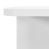 Armario de baño con espejo blanco 66x17x63 cm