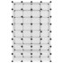 Zapatero PP transparente 93x36,5x140