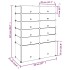 Zapatero PP negro 94x37x125