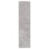 Mueble zapatero con espejo 2 niveles gris hormigón 63x17x67