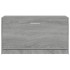 Banco zapatero madera contrachapada gris Sonoma 80x24x45