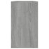 Banco zapatero madera contrachapada gris Sonoma 80x24x45