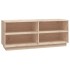 Armario zapatero de madera maciza de pino 110x34x45