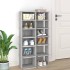 Zapateros 2 uds madera contrachapada gris Sonoma 27,5x27x102