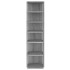 Zapateros 2 uds madera contrachapada gris Sonoma 27,5x27x102
