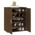 Mueble zapatero madera contrachapada roble marrón 60x35x70