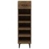 Mueble zapatero madera contrachapada marrón roble 30x35x105