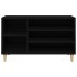 Mueble zapatero madera contrachapada negro 102x36x60