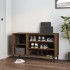 Mueble zapatero madera contrachapada roble marrón 102x36x60
