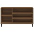 Mueble zapatero madera contrachapada roble marrón 102x36x60