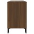 Mueble zapatero madera contrachapada roble marrón 102x36x60