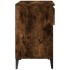 Mueble zapatero madera contrachapada roble ahumado 70x36x60