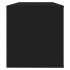 Mueble zapatero pared madera contrachapada negro 100x35x38