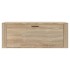 Mueble zapatero pared contrachapada roble Sonoma 100x35x38