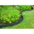 Nature Bordura decorativa de jardín negro 0,13x12 m 3