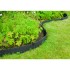 Nature Bordura decorativa de jardín negro 0,13x12 m 3