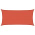 Toldo de vela HDPE terracota 160 g/m² 4x7