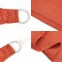 Toldo de vela HDPE terracota 160 g/m² 4x7