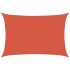 Toldo de vela HDPE terracota 160 g/m² 5x7