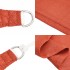 Toldo de vela HDPE terracota 160 g/m² 5x7