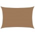 Toldo de vela HDPE gris taupe 160 g/m² 5x6