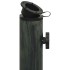 Base de sombrilla de hierro fundido verde 45x45x30