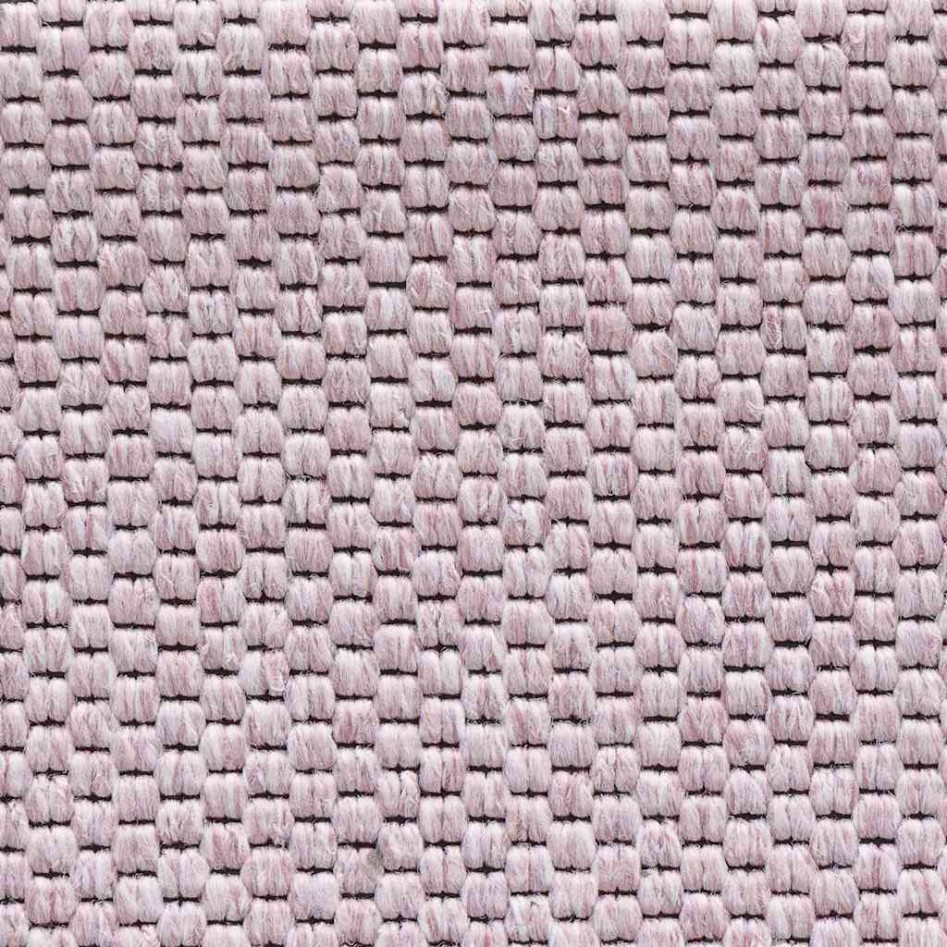 Alfombrilla autoadhesiva escalera sisal 15 uds rosa 65x21x4