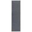 Alfombra de pasillo atrapa suciedad 100x400 cm gris