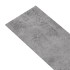 Lamas para suelo autoadhesivas PVC marrón cemento 5,21 m²