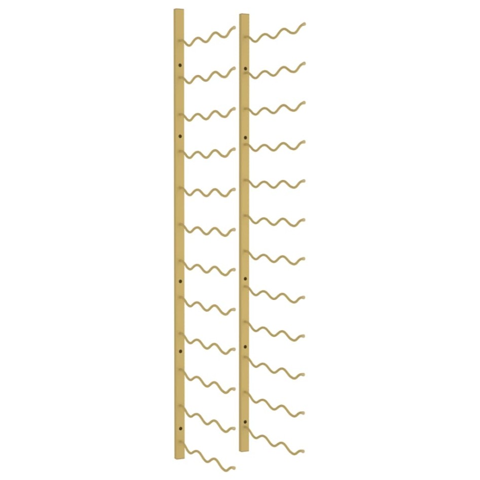 Botellero de pared para 36 botellas hierro