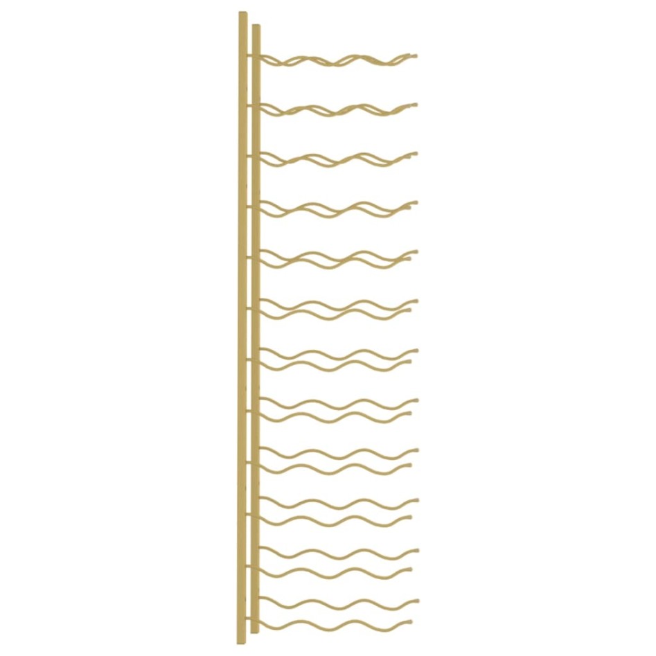 Botellero de pared para 36 botellas hierro