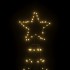 Árbol de Navidad cónico 1400 LED blanco cálido 160x500