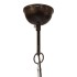 Lámpara colgante industrial redonda multicolor E27 25 W 30