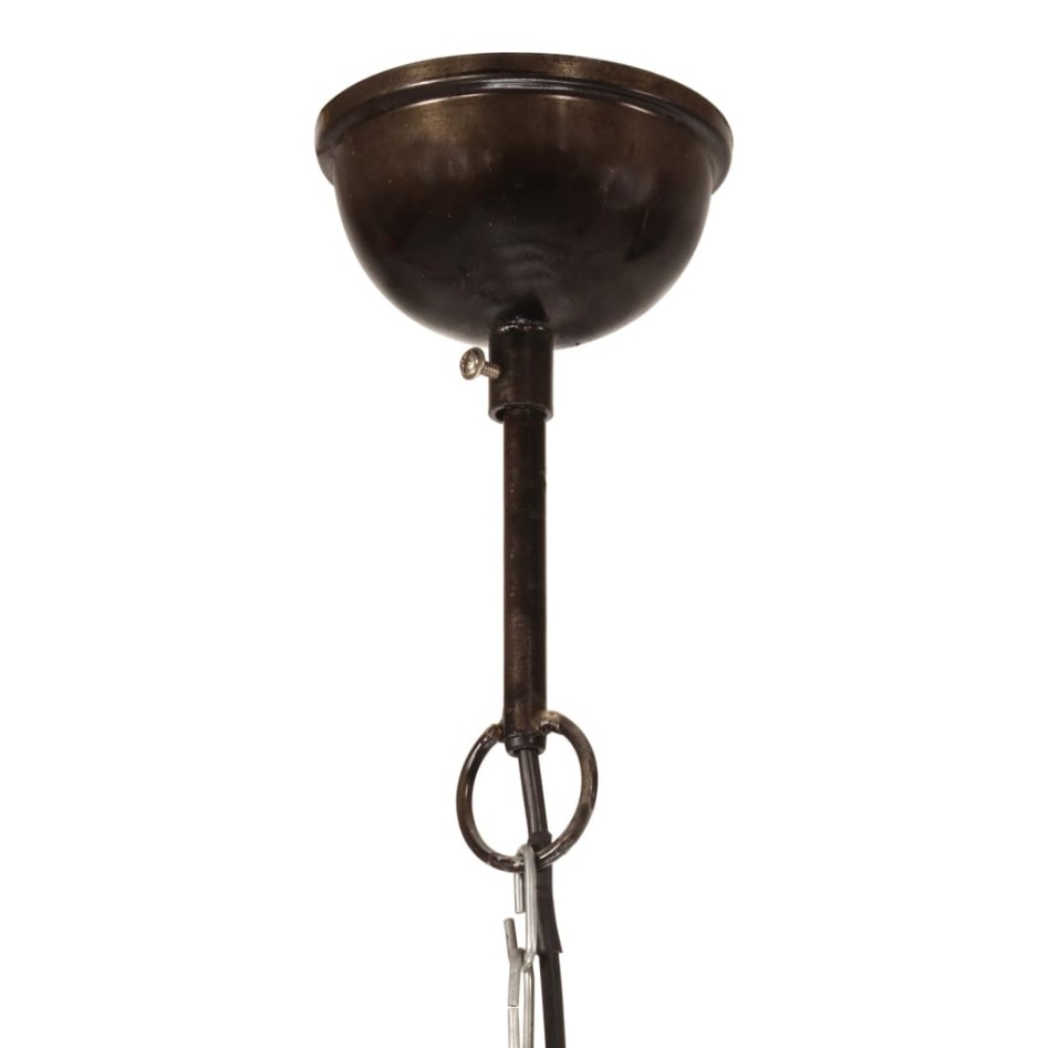 Lámpara colgante industrial redonda multicolor E27 25 W 30