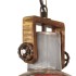 Lámpara colgante industrial redonda multicolor E27 25 W 30