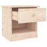 Mesita de noche ALTA madera maciza de pino 41x35x41
