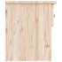Mesita de noche ALTA madera maciza de pino 41x35x41