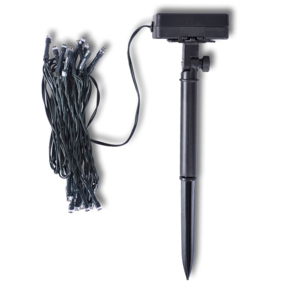 Hoja Artificial Bola de poda 35 cm Con cuerda de LED solar 2