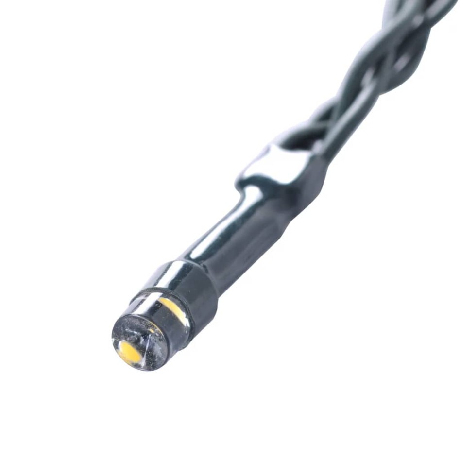 Hoja Artificial Bola de poda 35 cm Con cuerda de LED solar 2