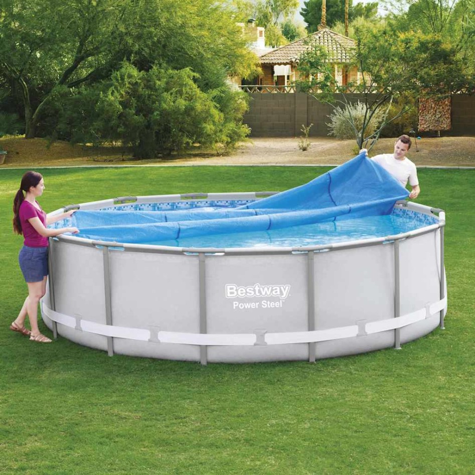 Bestway Cubierta solar para piscina Flowclear 427