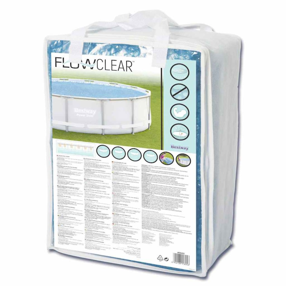 Bestway Cubierta solar para piscina Flowclear 427