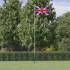 Mástil y bandera de Reino Unido aluminio 6,23