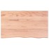 Tablero mesa madera roble tratada marrón claro 100x60x(2-4)