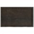 Tablero mesa madera roble tratada marrón oscuro 100x60x(2-4)