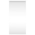 Mueble de baño de esquina con espejo blanco 30x24x60