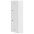Mueble de baño de esquina con espejo blanco 30x24x60