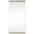 Mueble de baño de esquina con espejo roble 30x24x60