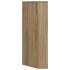 Mueble de baño de esquina con espejo roble 30x24x60