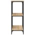 Mesa consola madera de ingeniería roble Sonoma 102x35x90